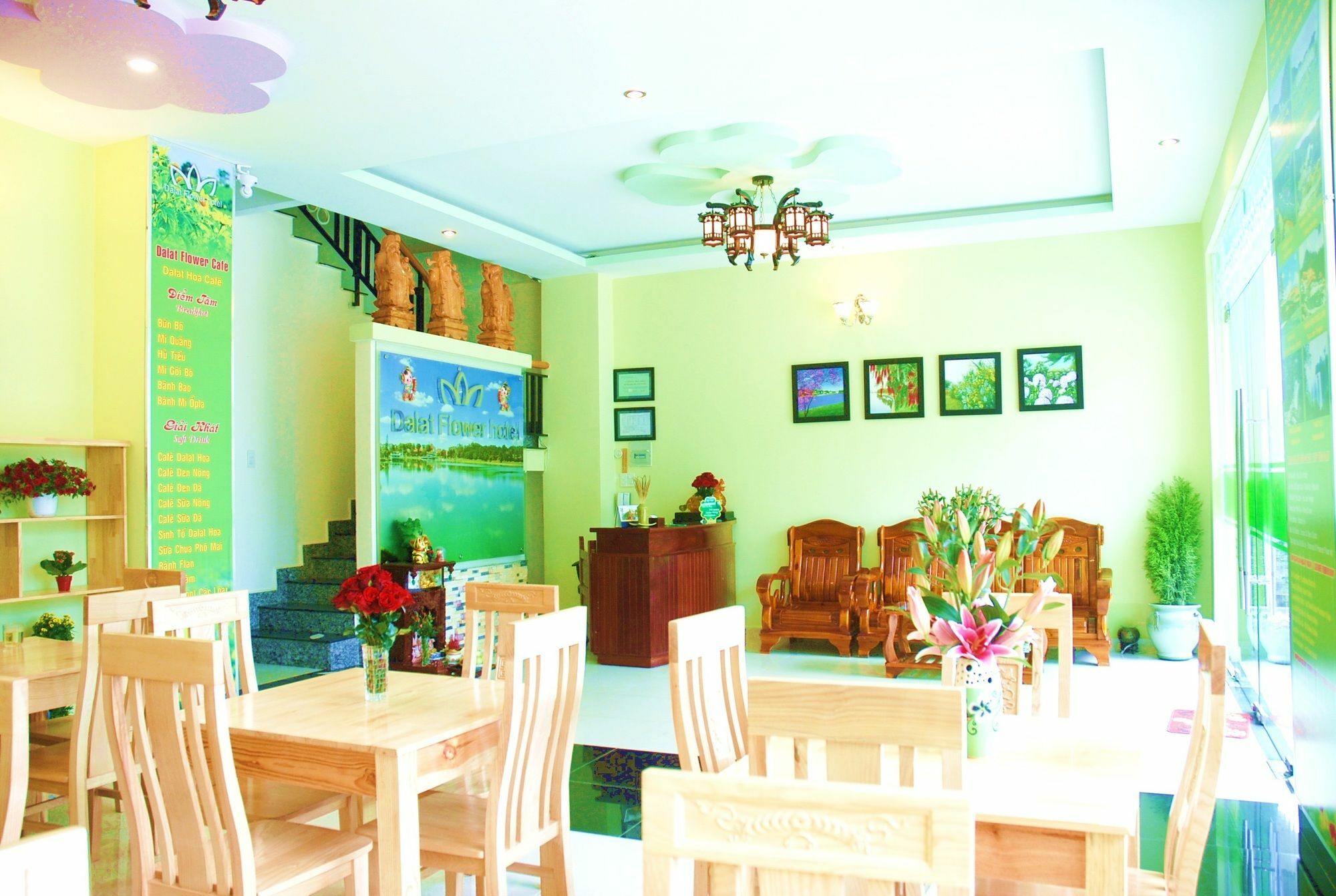 Dalat Flowery Hotel & Coffee Kültér fotó