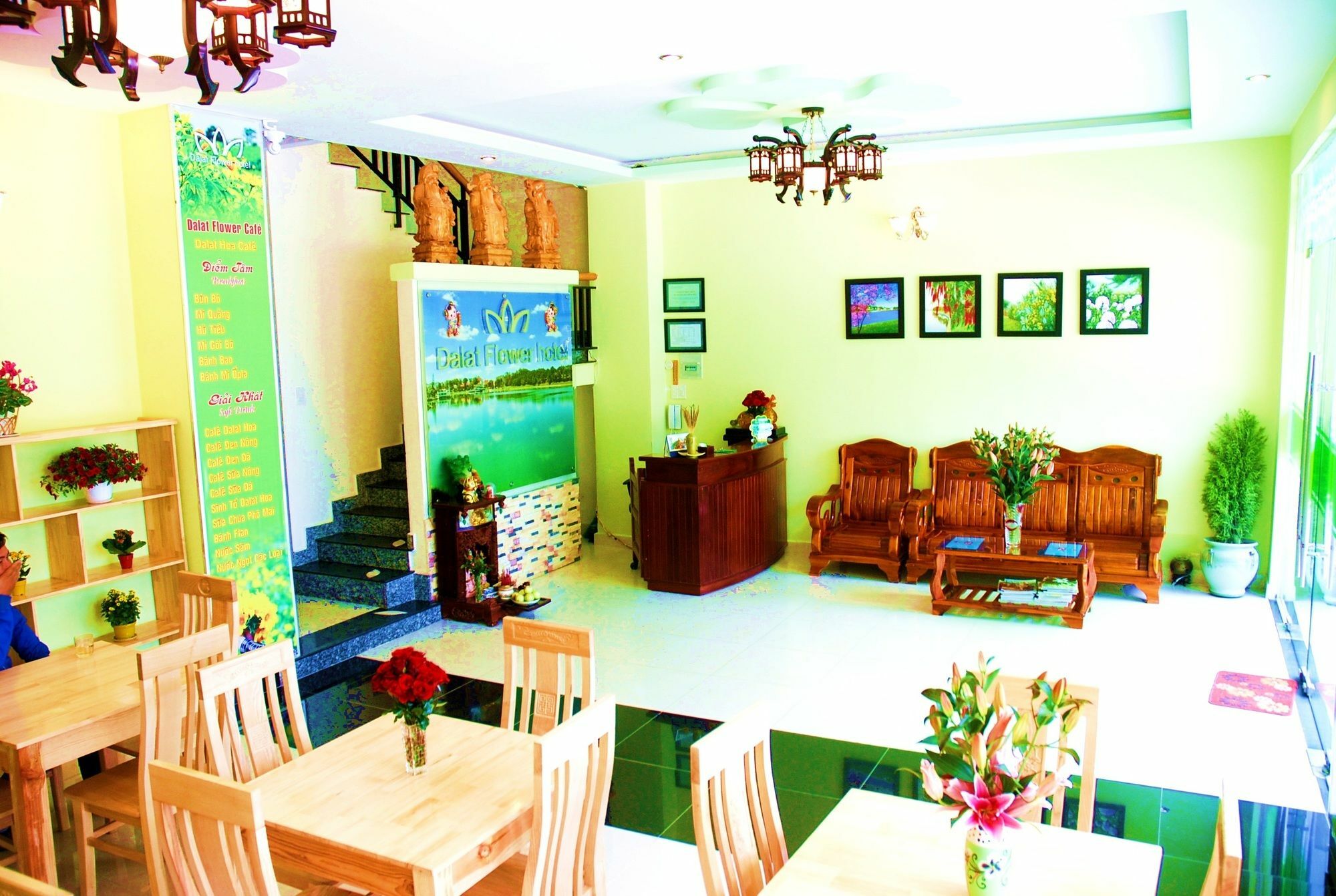 Dalat Flowery Hotel & Coffee Kültér fotó